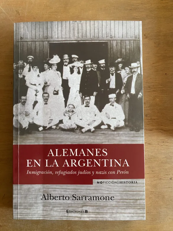 Tapa de Alemanes en la Argentina - Sarramone (3i4)