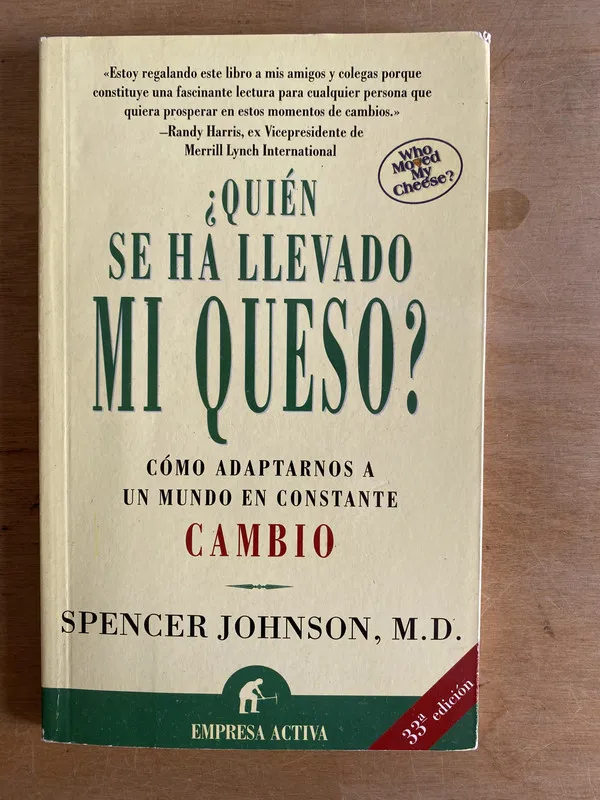 Tapa de ¿Quien se ha llevado mi queso? - Spencer Johnson, M. D (3f4