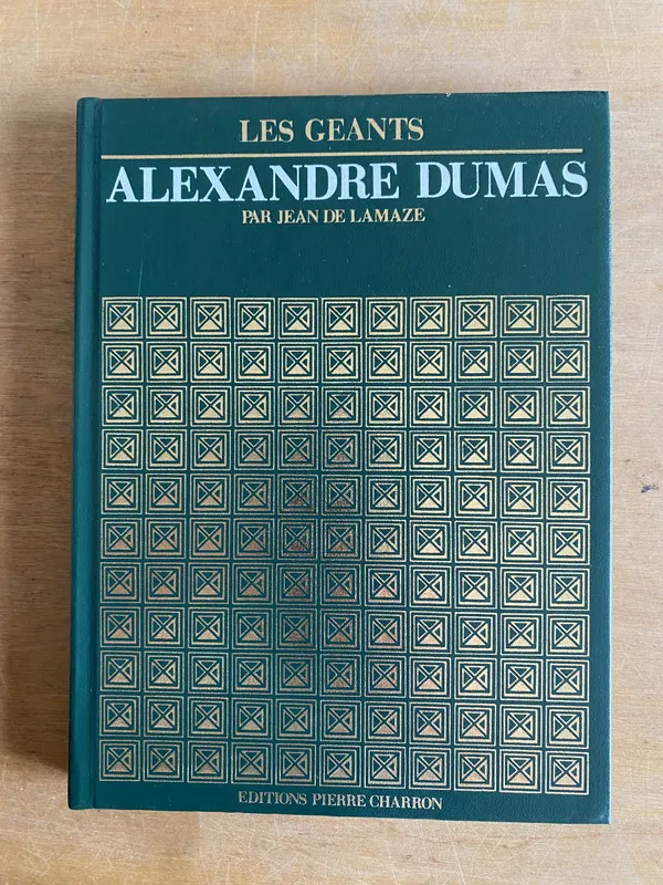 Tapa de Alexandre Dumas - De Lamaze, Jean (3f4)