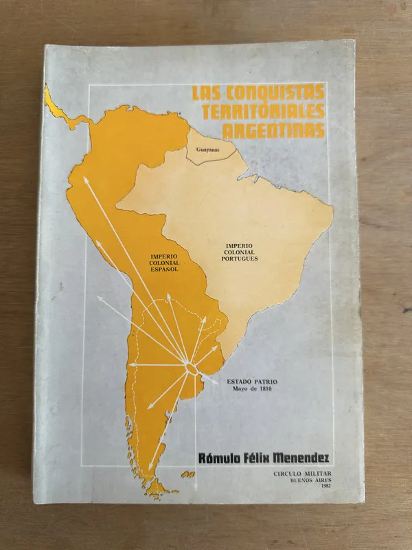 Tapa de Las conquistas territoriales argentinas - Menendez (2u6)