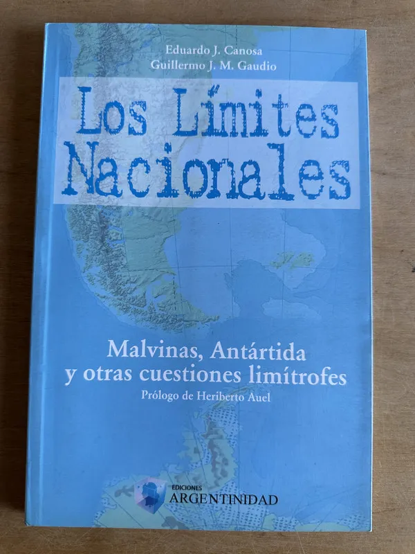 Tapa de Los limites nacionales - Canosa; Gaudio (2r1)