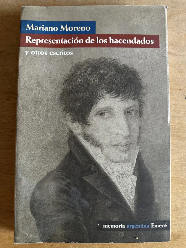 Representacion de los hacendados - Moreno Mariano (2r1)