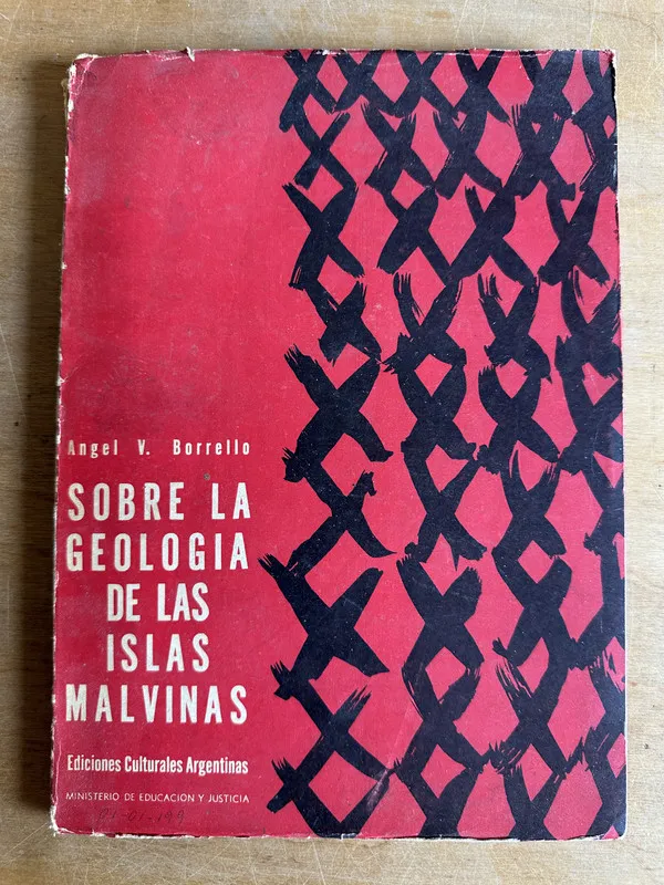 Tapa de Sobre la geologia de las Islas Malvinas - Borrello (2r2)