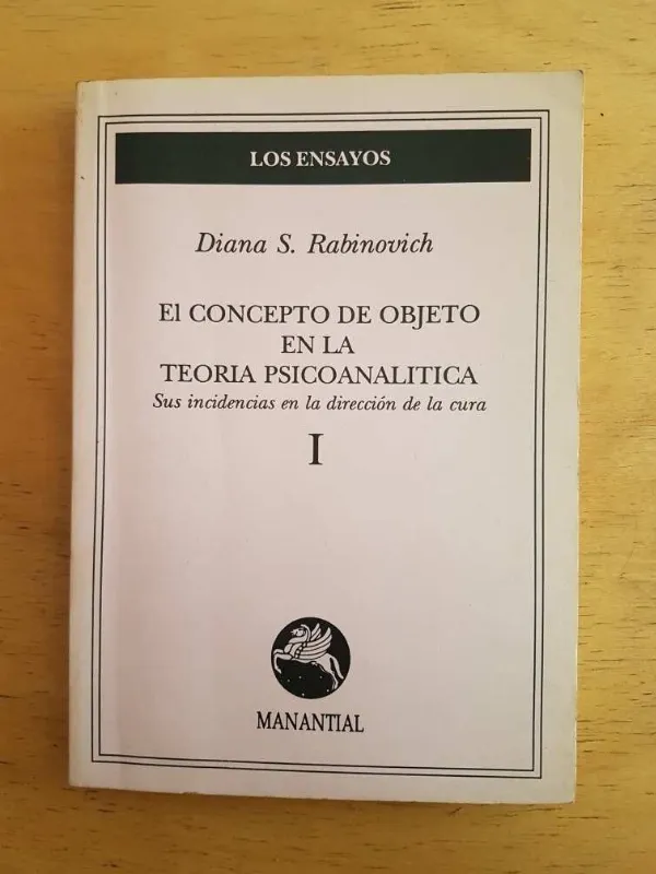 Tapa de El Concepto De Objeto En Teoria Psicoanalit- Rabinovich (k4)