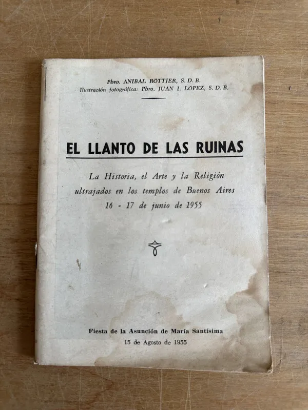 Tapa de El llanto de las ruinas - Röttjer Anibal (2n1)