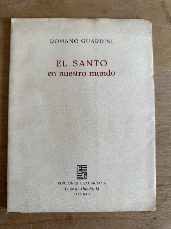 El santo - Guardini Romano (2m3)