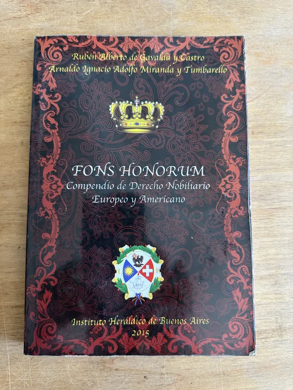 Fons Honorum - De Gayalda y Castro (2m4)