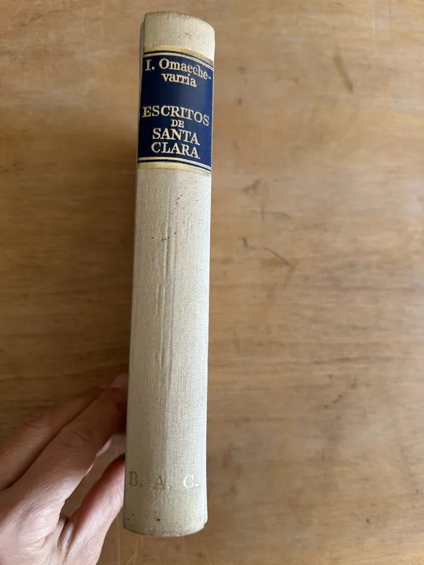 Escritos de Santa Clara y documentos - Omaechevarria (2m5)