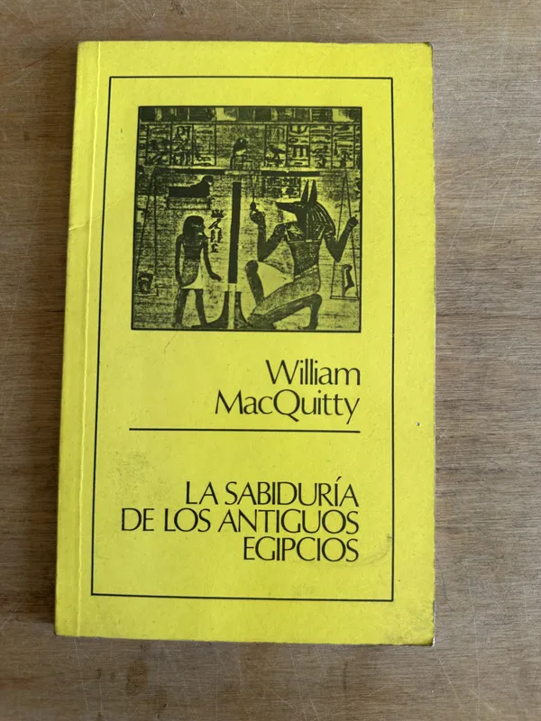 La sabiduria de los antiguos egipcios - MacQuitty (2m6)