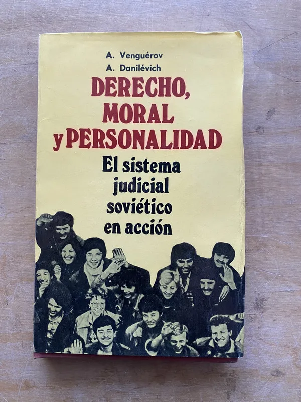 Tapa de Derecho moral y personaidad. - Venguerov; Danilevich (LL0)