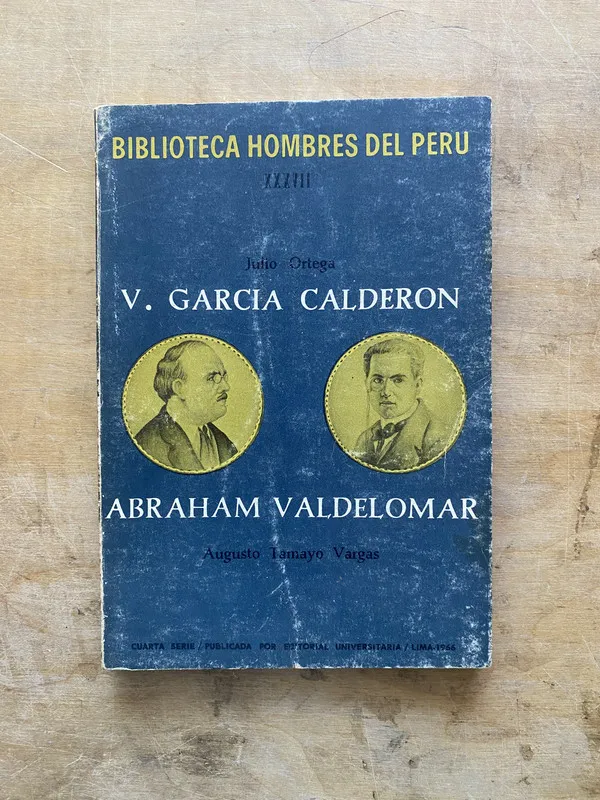V. Garcia Calderon; Abraham Valdelomar - Ortega; Tamayo(aa2