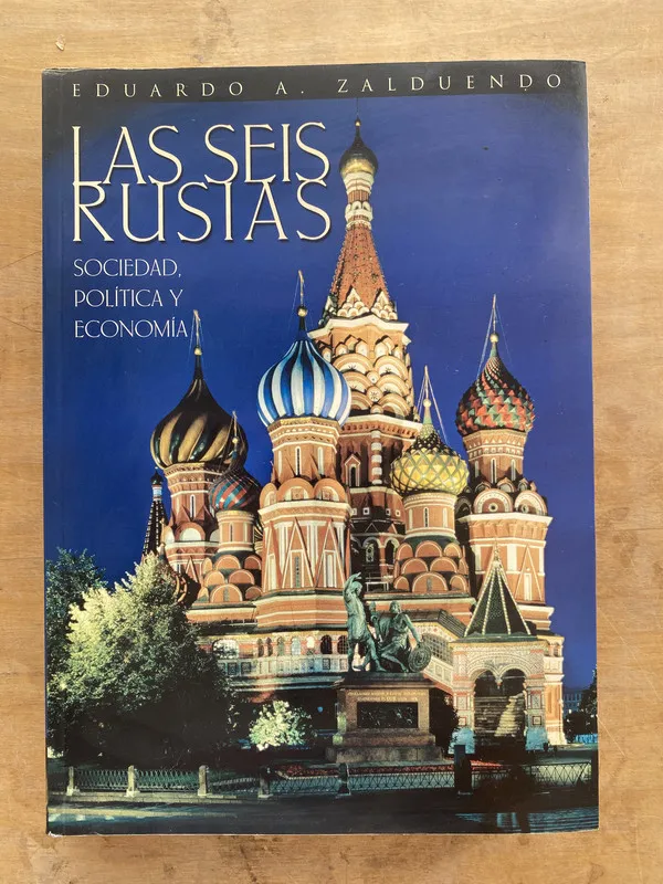 Tapa de Las seis rusias. - Zalduendo Eduardo (e0)