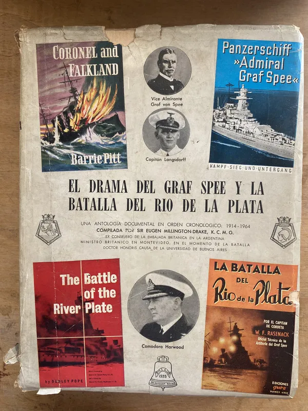 Tapa de El drama del Graf Spee y la batalla - Millington Drake (e0)