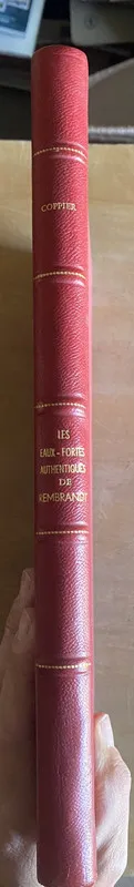Les eaux Fortes authentiques de Rembrandt - Coppier (2u0)