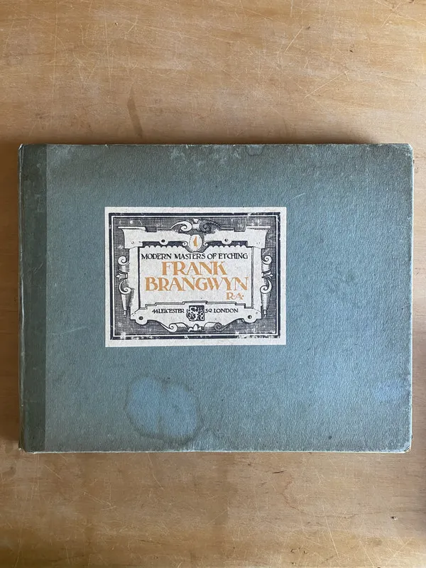 Modern masters of the etching Frank Brangwyn - SAlaman (2u0