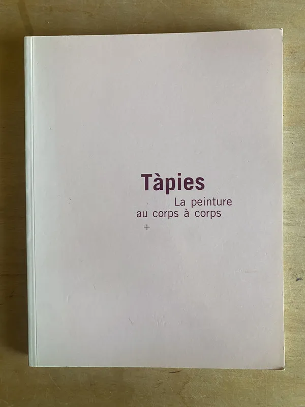 La peinture au coprs a corps - Tapies (2p0)