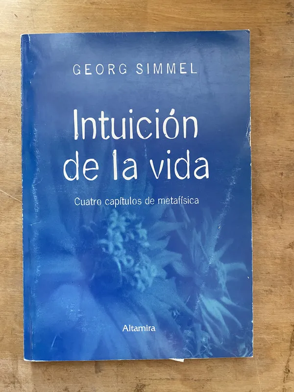 Intuicion de la vida - Simmel Georg (bb1)