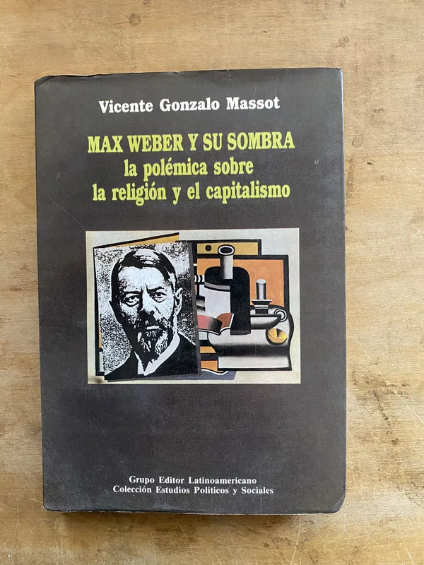 Tapa de Max weber y su sombra - Massot Vicente Gonzalo (bb2)