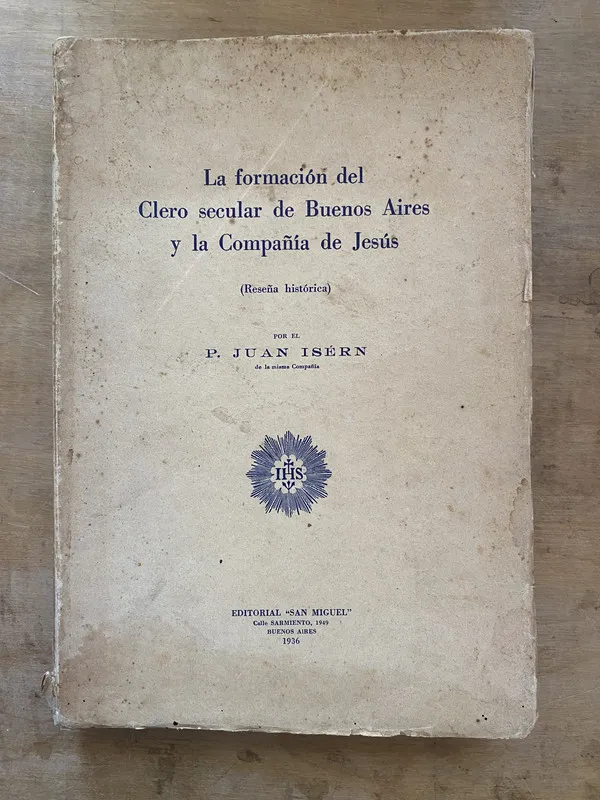 La formacion del clero secular de Buenos Aires- Isern (bb3)