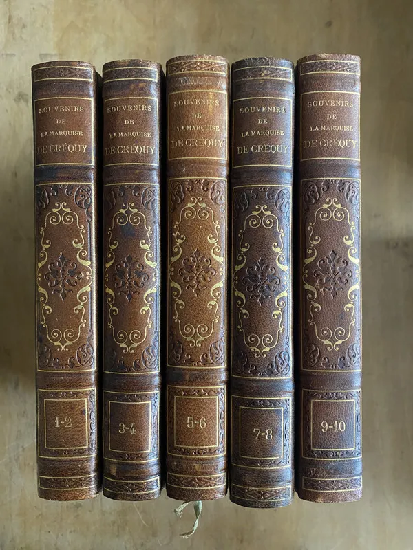 de 1710 a 1803 - Souvenirs de la marquise de Crequy (zz3)