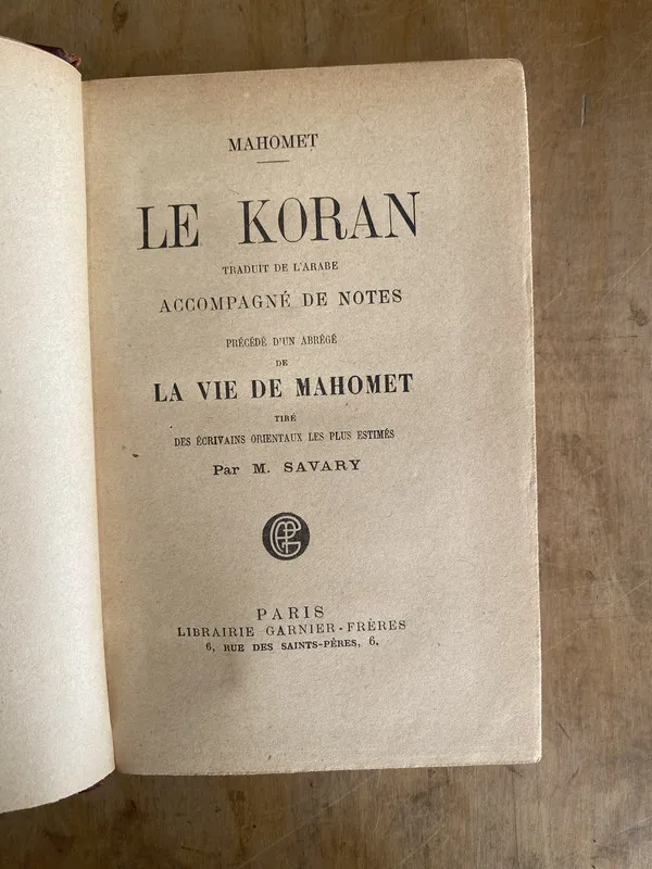 Mahomet Le Koran - Mahoma (zz2)