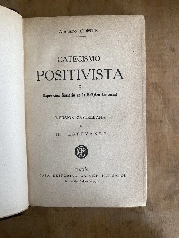 Catecismo positivista - Comte Augusto (zz2)