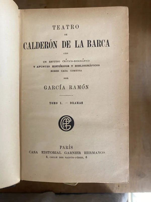 Teatro de Calderon de la Barca - Calderon de La Barca (zz2)