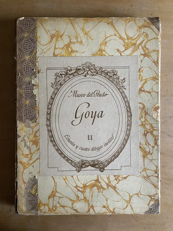 Tapa de Goya II Dibujos ineditos y no colecc- Museo del prado (2p0)
