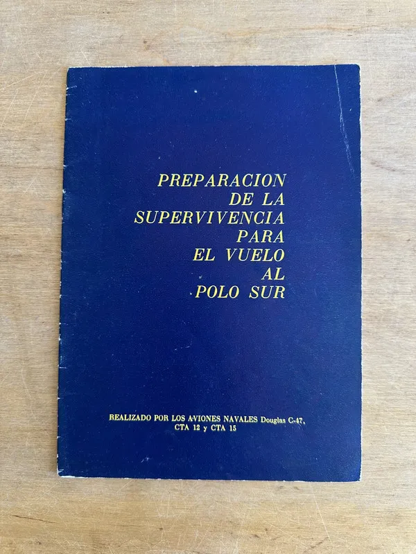 Preparacion de la supervivencia para el vuelo Polo Sur (3L5