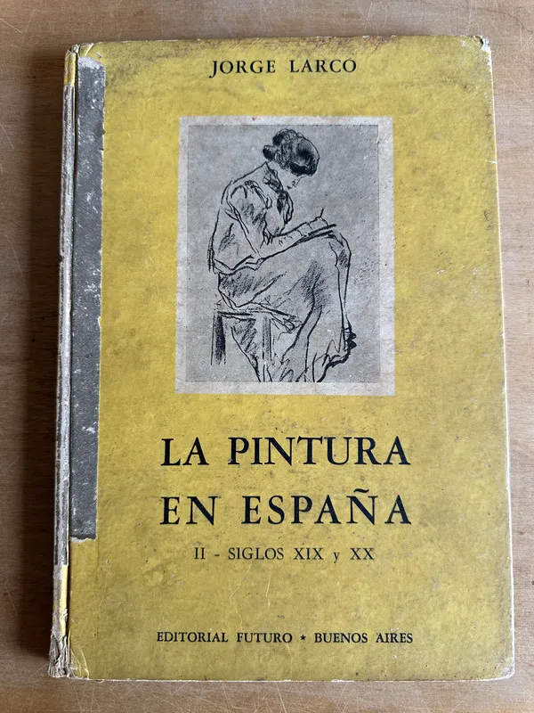Tapa de La pintura en España - Larco Jorge (2r2)