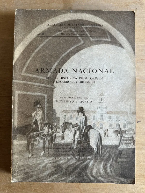 Tapa de Armada nacional - Burzio Humberto F. (2r3)