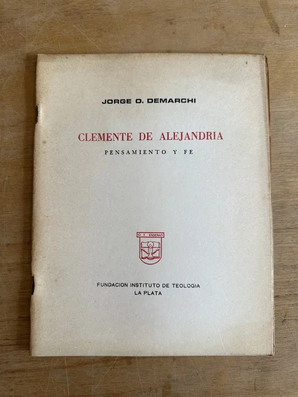 Clemente de Alejandria - Demarchi Jorge O. (2m3)