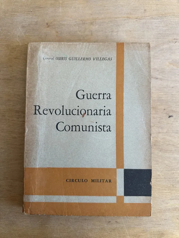Tapa de Guerra revolucionaria comunista - Villegas (3L6)