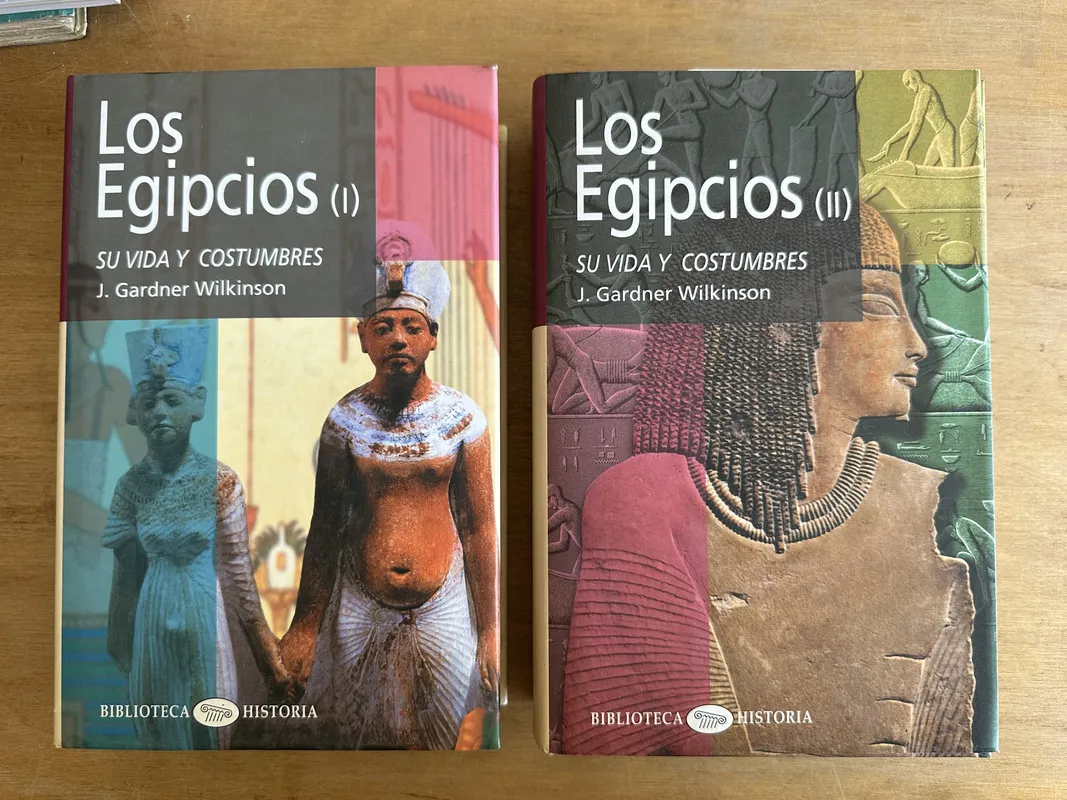 Los Egipcios (2 tomos) - Wilkinson J. Gardner (2u6)