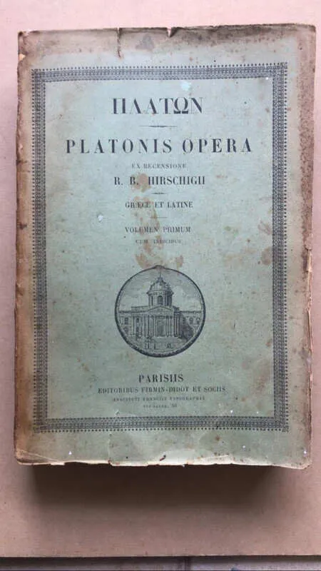 Platonis Opera - Platon (aa1)