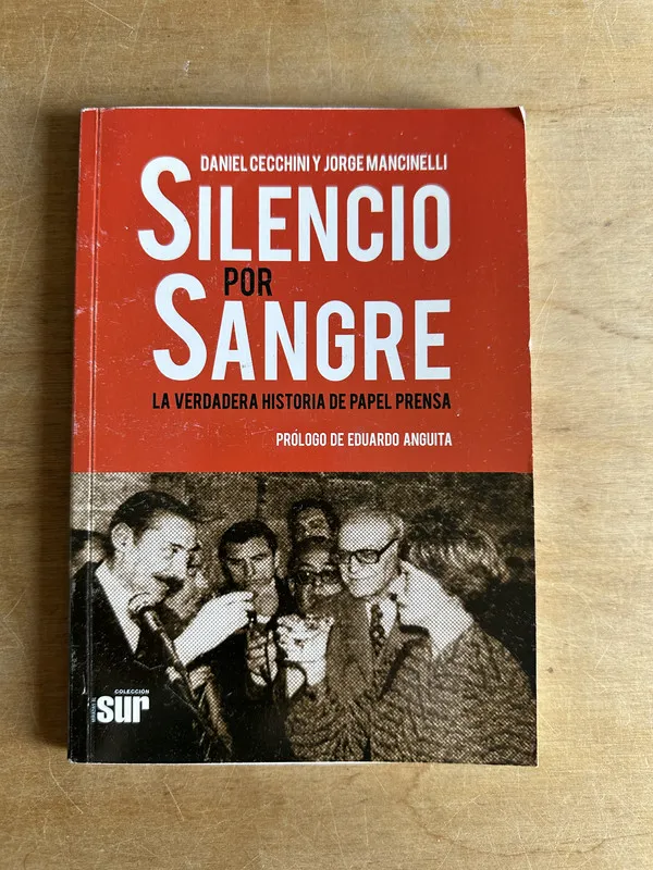 Tapa de Silencio por sangre - Cecchini; Mancinelli (2q3)