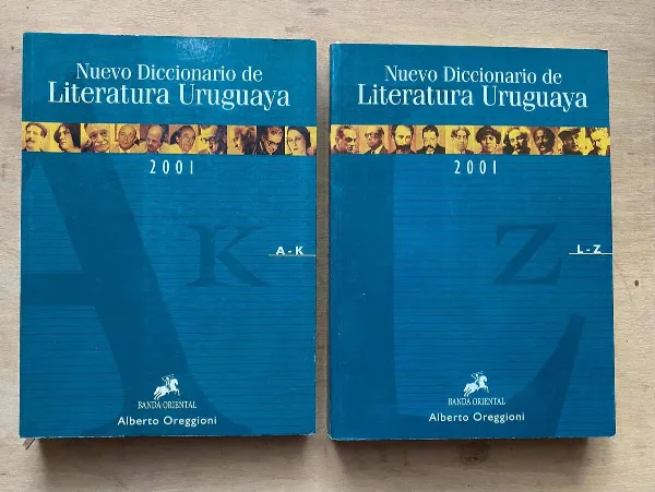 Tapa de Nuevo Diccionario De Literatura Uruguaya - Oreggioni, A (C6)