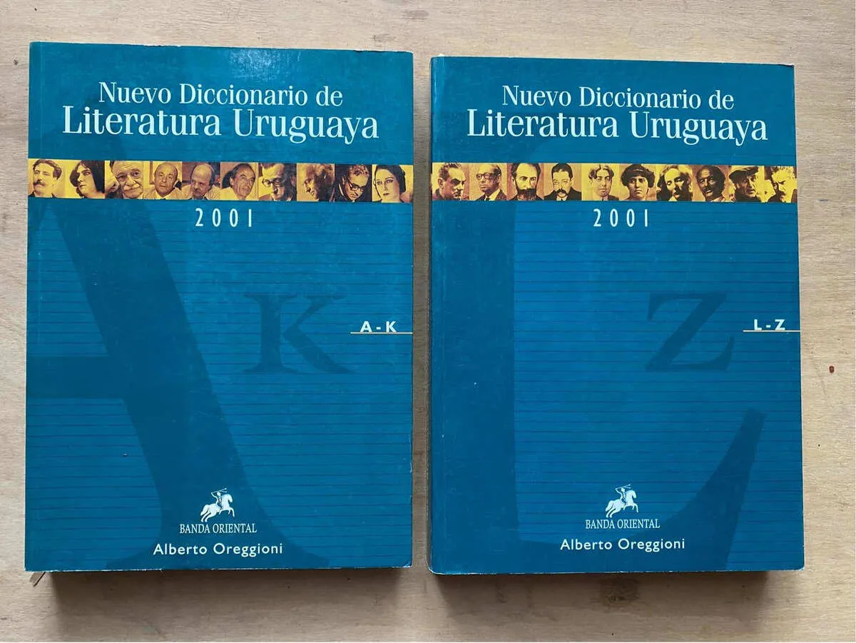 Nuevo Diccionario De Literatura Uruguaya - Oreggioni, A (C6)