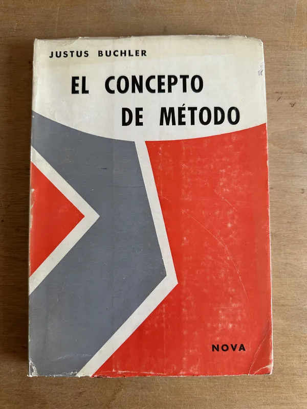 Tapa de El concepto de metodo - Buchler Justus (2r4)