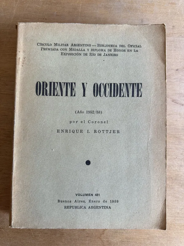 Oriente y Occidente - Rottjer Enrique I. (2r6)