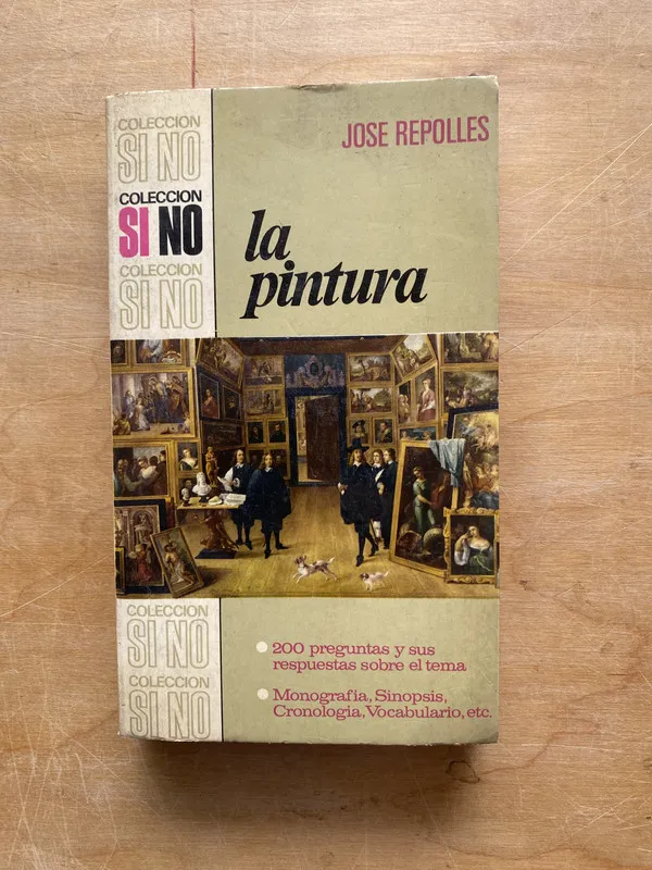 Tapa de La pintura. 200 preguntas y sus respuestas - Repolles (LL1)
