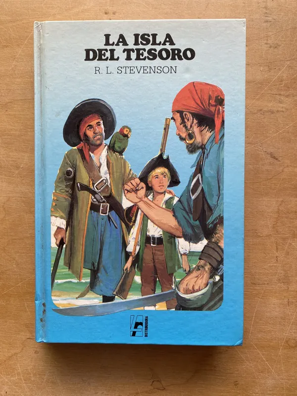 Tapa de La isla del tesoro - Stevenson R. L (LL1)