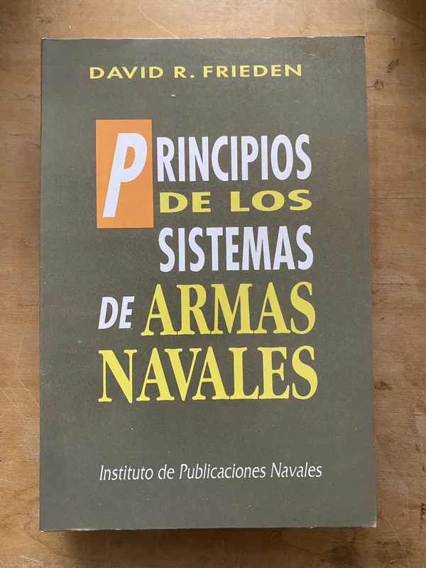 Tapa de Principios de los sistemas de armas navales - Frieden (LL3)