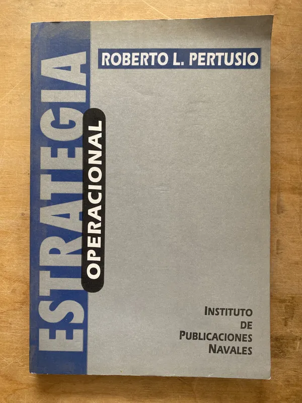 Tapa de Estrategia operacional - Pertusio Roberto L (LL4)