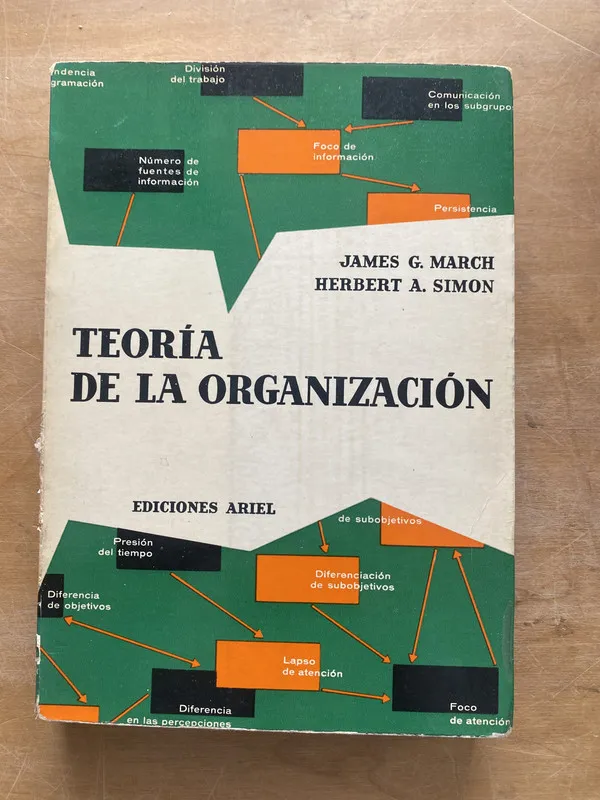 Teoria de la organizacion - March; Simon (LL4)