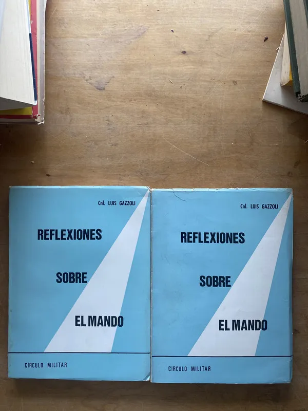 Tapa de Reflexiones sobre el mando - Gazzoli Luis (LL4)
