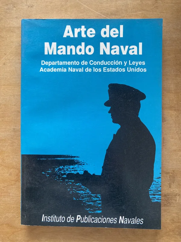 Tapa de Arte del mando Naval. Academia Naval EEUU (LL4)