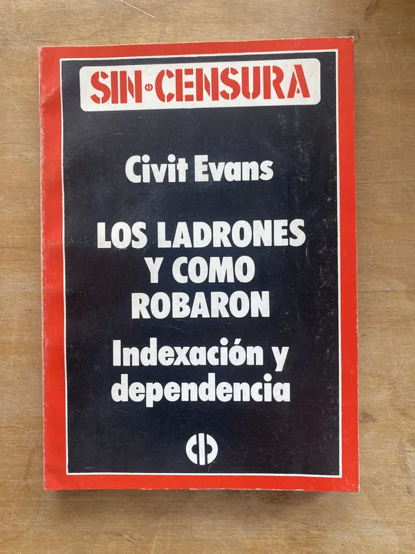 Tapa de Los ladrones y como robaron. Indexacion - Evans (LL6)