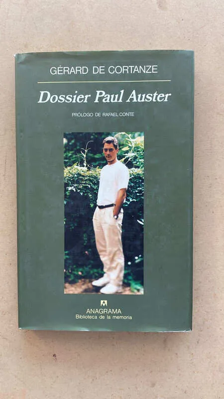 Tapa de Dossier Paul Auster - De Cortanze, Gerard (dd1)