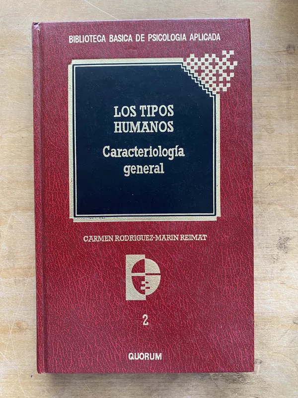 Los tipos humanos - Rodriguez Marin Reimat Carmen (LL6)